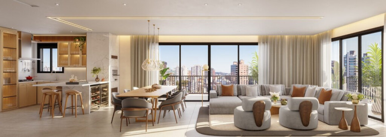 Imagem Apartamento com 4 Quartos à Venda, 207 m² em Setor Marista - Goiânia
