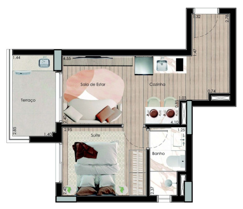 Imagem Loft com 1 Quarto à Venda, 24 m² em Saúde - São Paulo Imagem Loft com 1 Quarto à Venda, 24 m² em Saúde - São Paulo