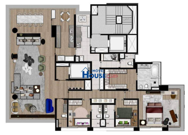Imagem Apartamento com 3 Quartos à Venda, 231 m² em Itaim Bibi - São Paulo Imagem Apartamento com 3 Quartos à Venda, 231 m² em Itaim Bibi - São Paulo