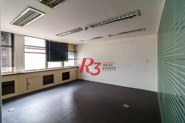 Imagem Sala Comercial para Alugar, 221 m² em Centro - Santos Imagem Sala Comercial para Alugar, 221 m² em Centro - Santos