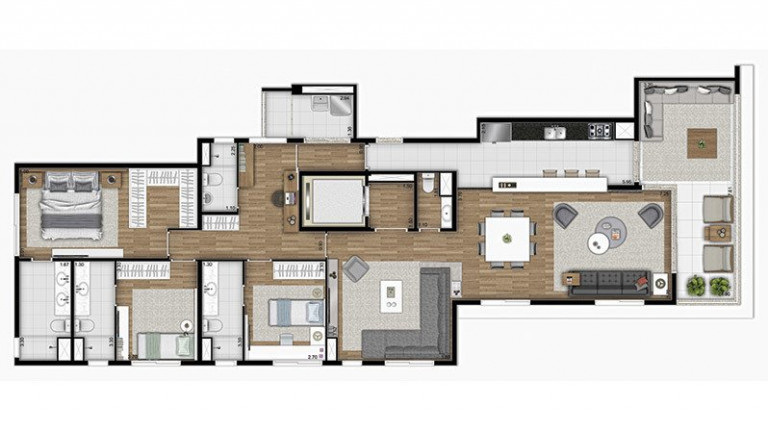 Imagem Apartamento com 4 Quartos à Venda, 180 m² em Perdizes - São Paulo Imagem Apartamento com 4 Quartos à Venda, 180 m² em Perdizes - São Paulo