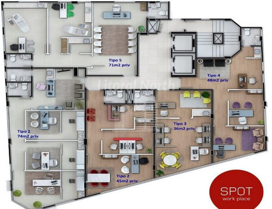 Imagem Sala Comercial à Venda, 73 m² em Ariribá - Balneário Camboriú Imagem Sala Comercial à Venda, 73 m² em Ariribá - Balneário Camboriú