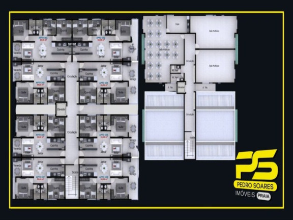 Imagem Apartamento com 2 Quartos à Venda, 54 m² em Altiplano Cabo Branco - João Pessoa Imagem Apartamento com 2 Quartos à Venda, 54 m² em Altiplano Cabo Branco - João Pessoa