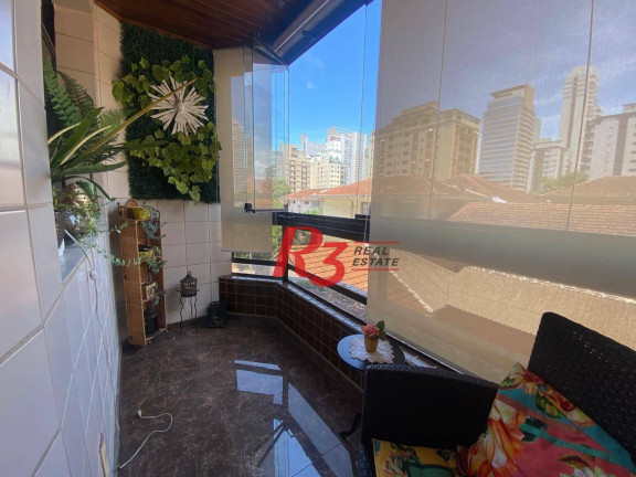 Imagem Apartamento com 3 Quartos para Alugar, 159 m² em Gonzaga - Santos Imagem Apartamento com 3 Quartos para Alugar, 159 m² em Gonzaga - Santos