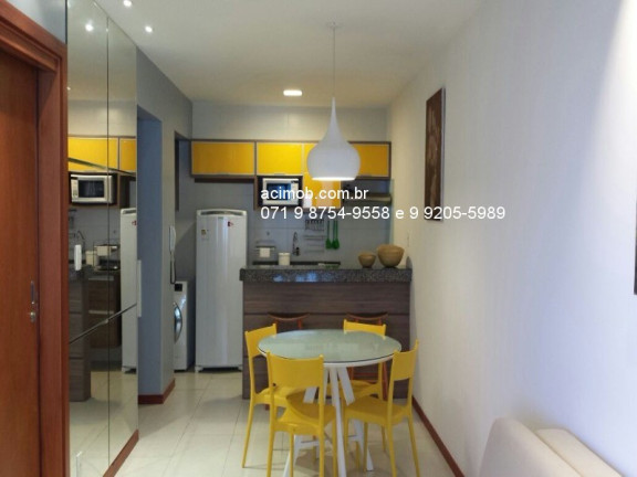 Imagem Imóvel com 1 Quarto para Alugar, 51 m² em Caminho Das árvores - Salvador