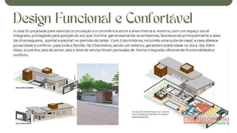 Imagem Casa com 3 Quartos à Venda, 105 m² em Massaguaçu - Caraguatatuba