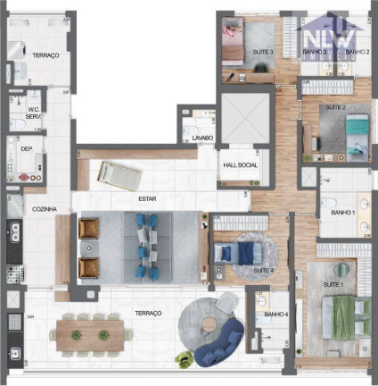 Imagem Apartamento com 4 Quartos à Venda, 181 m² em Vila Mariana - São Paulo Imagem Apartamento com 4 Quartos à Venda, 181 m² em Vila Mariana - São Paulo