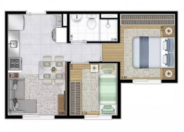 Imagem Apartamento com 2 Quartos à Venda, 32 m² em Vila Ema - São Paulo Imagem Apartamento com 2 Quartos à Venda, 32 m² em Vila Ema - São Paulo