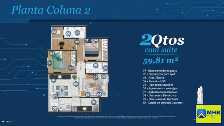Imagem Apartamento com 2 Quartos à Venda, 66 m² em Barro Vermelho - Vitória Imagem Apartamento com 2 Quartos à Venda, 66 m² em Barro Vermelho - Vitória