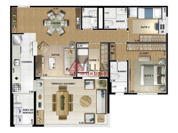 Imagem Apartamento com 2 Quartos à Venda, 96 m² em Vila Andrade - São Paulo Imagem Apartamento com 2 Quartos à Venda, 96 m² em Vila Andrade - São Paulo
