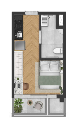Imagem Imóvel com 1 Quarto à Venda, 20 m² em Alto Da Boa Vista - São Paulo Imagem Imóvel com 1 Quarto à Venda, 20 m² em Alto Da Boa Vista - São Paulo
