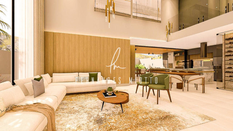 Imagem Casa de Condomínio com 4 Quartos à Venda, 525 m² em Alphaville Jundiaí - Jundiaí