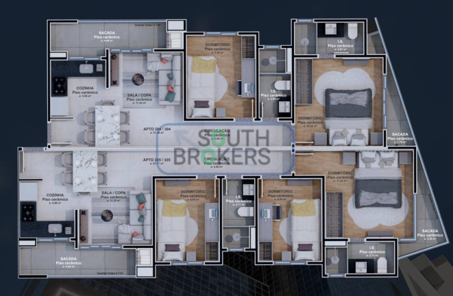 Imagem Apartamento com 3 Quartos à Venda, em Hauer - Curitiba Imagem Apartamento com 3 Quartos à Venda, em Hauer - Curitiba