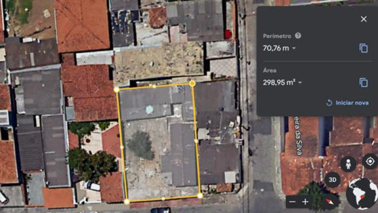 Imagem Terreno à Venda, 300 m² em Vila Natal - Mogi Das Cruzes