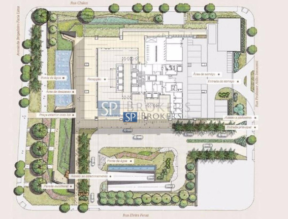 Imagem Sala Comercial para Alugar, 900 m² em Itaim Bibi - São Paulo Imagem Sala Comercial para Alugar, 900 m² em Itaim Bibi - São Paulo