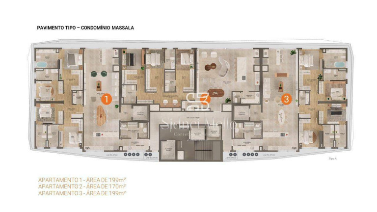 Imagem Apartamento com 4 Quartos à Venda, 199 m² em Porto Belo - Porto Belo
