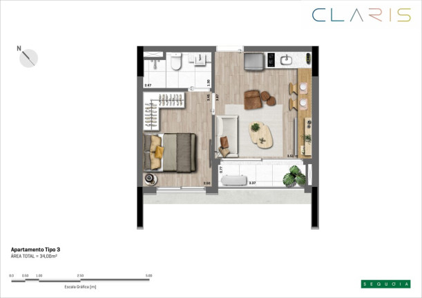 Imagem Apartamento com 1 Quarto à Venda, 31 m² em Indianópolis - São Paulo Imagem Apartamento com 1 Quarto à Venda, 31 m² em Indianópolis - São Paulo