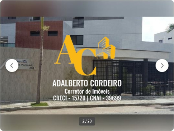Imagem Apartamento com 3 Quartos à Venda, 61 m² em Encruzilhada - Recife Imagem Apartamento com 3 Quartos à Venda, 61 m² em Encruzilhada - Recife