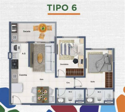 Imagem Apartamento com 2 Quartos à Venda, 57 m² em Forte - Praia Grande Imagem Apartamento com 2 Quartos à Venda, 57 m² em Forte - Praia Grande