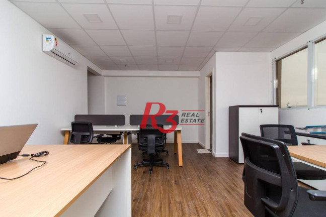 Imagem Sala Comercial à Venda, 35 m² em Ponta Da Praia - Santos