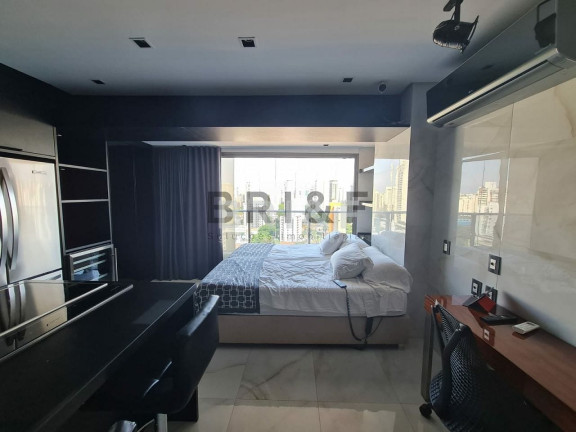 Imagem Apartamento com 1 Quarto para Alugar, 42 m² em Brooklin - São Paulo Imagem Apartamento com 1 Quarto para Alugar, 42 m² em Brooklin - São Paulo