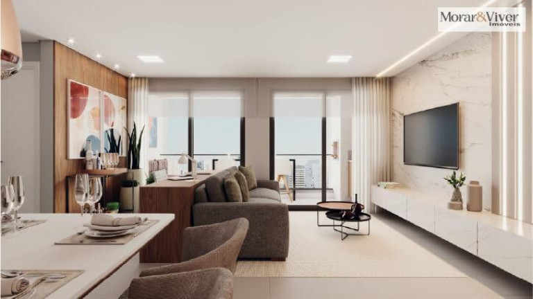 Imagem Apartamento com 2 Quartos à Venda, 48 m² em Capão Raso - Curitiba Imagem Apartamento com 2 Quartos à Venda, 48 m² em Capão Raso - Curitiba