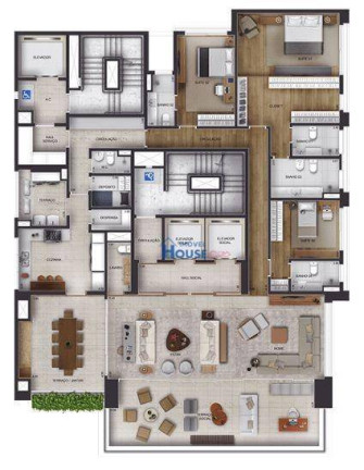 Imagem Apartamento com 3 Quartos à Venda, 308 m² em Itaim Bibi - São Paulo Imagem Apartamento com 3 Quartos à Venda, 308 m² em Itaim Bibi - São Paulo