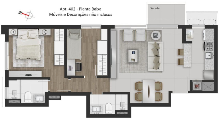 Imagem Imóvel com 2 Quartos à Venda, 70 m² em Petrópolis - Porto Alegre
