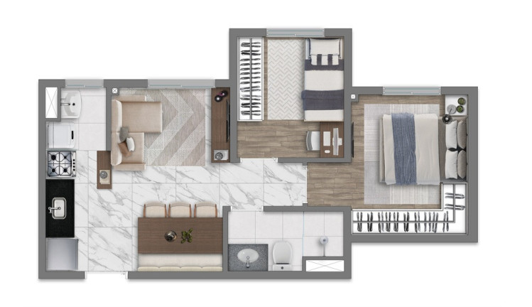 Imagem Apartamento com 2 Quartos à Venda, 48 m² em Vila Prudente - São Paulo Imagem Apartamento com 2 Quartos à Venda, 48 m² em Vila Prudente - São Paulo