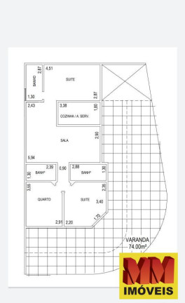 Imagem Apartamento com 2 Quartos à Venda, 84 m² em Centro - Cabo Frio Imagem Apartamento com 2 Quartos à Venda, 84 m² em Centro - Cabo Frio