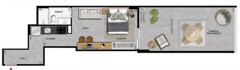 Imagem Imóvel com 1 Quarto à Venda, 56 m² em Flamengo - Rio De Janeiro