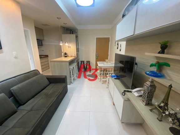 Imagem Apartamento com 1 Quarto à Venda ou Locação, 45 m² em Gonzaga - Santos Imagem Apartamento com 1 Quarto à Venda ou Locação, 45 m² em Gonzaga - Santos