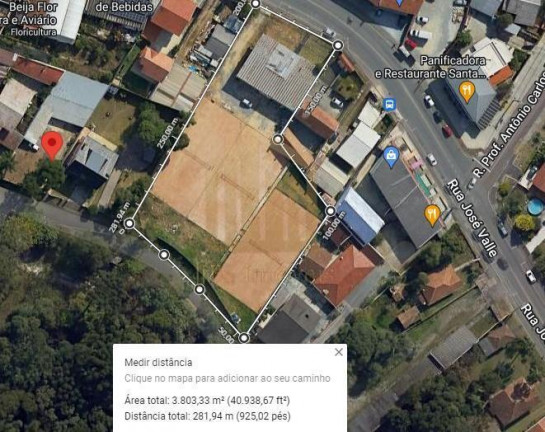 Imagem Terreno à Venda, 3.756 m² em Santa Felicidade - Curitiba