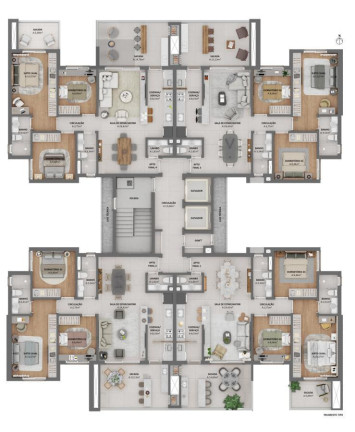 Imagem Apartamento com 3 Quartos à Venda, 107 m² em Panazzolo - Caxias Do Sul