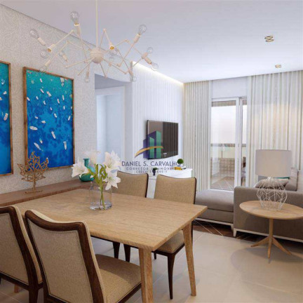 Imagem Apartamento com 1 Quarto à Venda, 54 m² em Guilhermina - Praia Grande