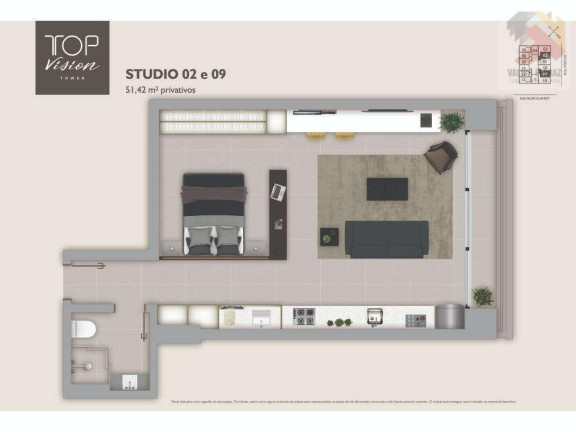 Imagem Imóvel Comercial à Venda, 44 m² em Centro - Florianópolis