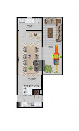 Imagem Apartamento com 1 Quarto à Venda, 37 m² em Balneário Pereque - Porto Belo Imagem Apartamento com 1 Quarto à Venda, 37 m² em Balneário Pereque - Porto Belo