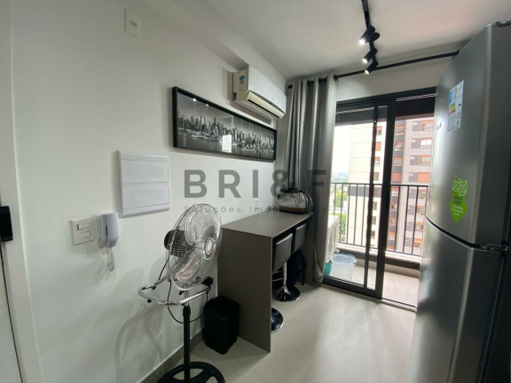Imagem Apartamento com 1 Quarto à Venda ou Locação, 25 m² em Brooklin - São Paulo Imagem Apartamento com 1 Quarto à Venda ou Locação, 25 m² em Brooklin - São Paulo