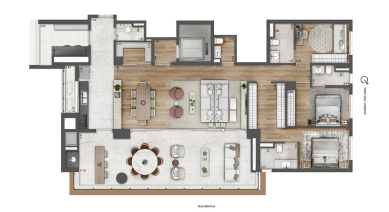 Imagem Apartamento com 4 Quartos à Venda, 190 m² em Brooklin Paulista - São Paulo Imagem Apartamento com 4 Quartos à Venda, 190 m² em Brooklin Paulista - São Paulo