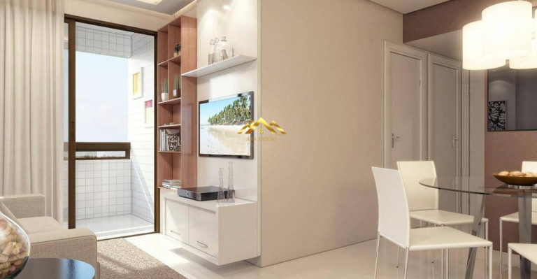 Imagem Apartamento com 2 Quartos à Venda, 56 m² em Casa Amarela - Recife