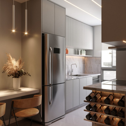 Imagem Apartamento com 1 Quarto à Venda, 46 m² em Centro - Foz Do Iguaçu
