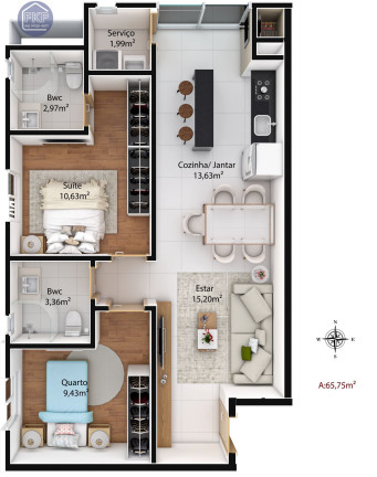 Imagem Apartamento com 2 Quartos à Venda, 65 m² em Ingleses Norte - Florianópolis