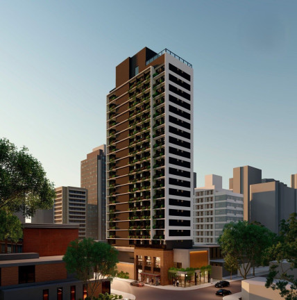 Apartamento com 1 Quarto à Venda, 27 m² em Indianópolis - São Paulo