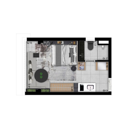 Imagem Imóvel com 1 Quarto à Venda, 24 m² em Sumarezinho - São Paulo Imagem Imóvel com 1 Quarto à Venda, 24 m² em Sumarezinho - São Paulo
