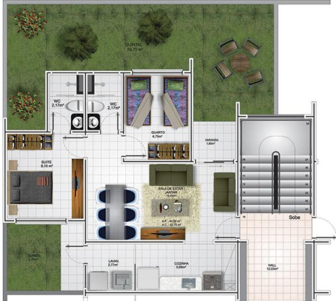 Apartamento com 2 Quartos à Venda, 53 m² em Dirceu - Teresina
