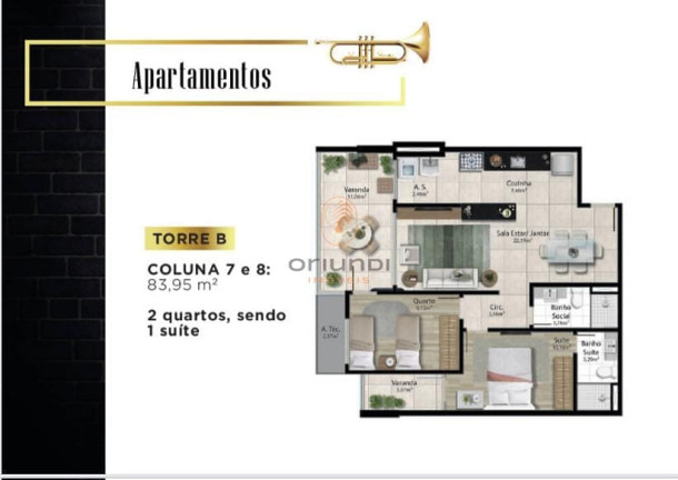 Imagem Apartamento com 4 Quartos à Venda, 124 m² em Itapuã - Vila Velha Imagem Apartamento com 4 Quartos à Venda, 124 m² em Itapuã - Vila Velha