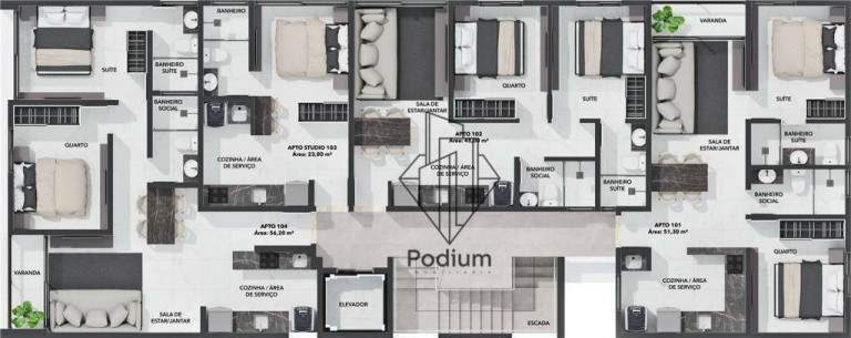 Imagem Apartamento com 2 Quartos à Venda, 123 m² em Bessa - João Pessoa Imagem Apartamento com 2 Quartos à Venda, 123 m² em Bessa - João Pessoa