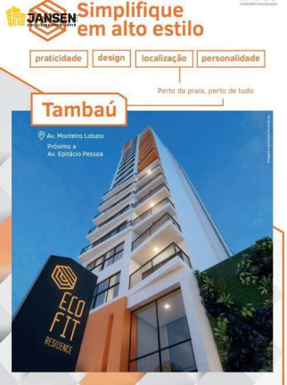 Imagem Apartamento com 2 Quartos à Venda, 61 m² em Tambaú - João Pessoa