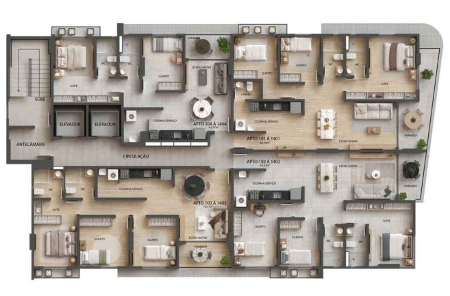 Imagem Cobertura com 2 Quartos à Venda, 128 m² em Tambaú - João Pessoa Imagem Cobertura com 2 Quartos à Venda, 128 m² em Tambaú - João Pessoa