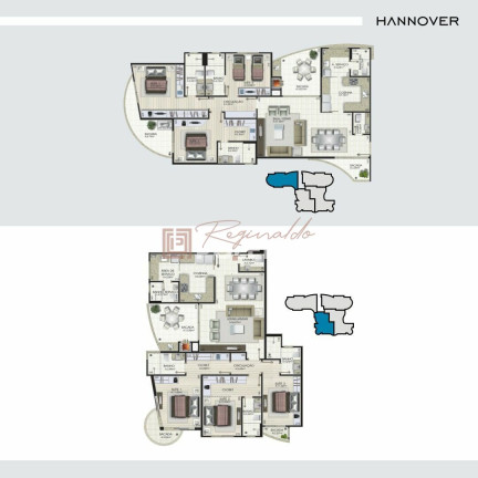 Imagem Apartamento com 3 Quartos à Venda, 149 m² em Centro - Criciúma